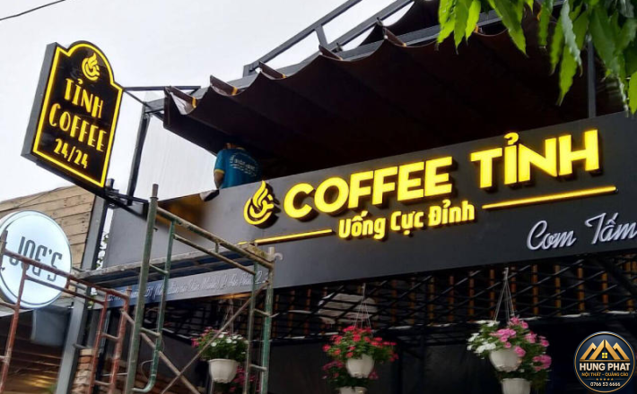 Biển Chữ Nổi Cafe